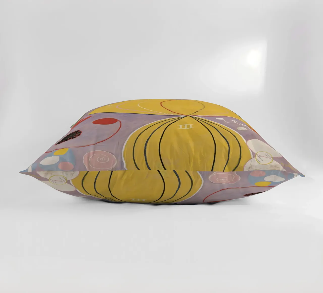 Hilma af Klint - Les dix plus grands n° 7 L'âge adulte 1907 coussin de 50 masterpieces