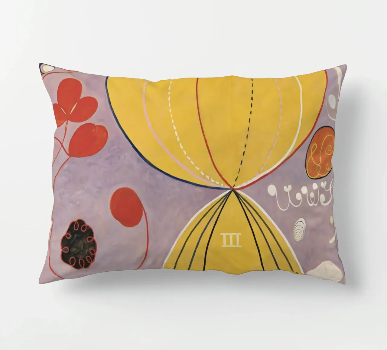 Hilma af Klint - Les dix plus grands n° 7 L'âge adulte 1907 coussin de 50 masterpieces