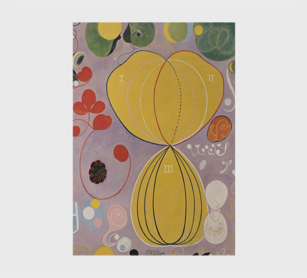 Hilma af Klint - The Ten Largest No. 7 Adulthood 1907 notebook by 50 masterpieces