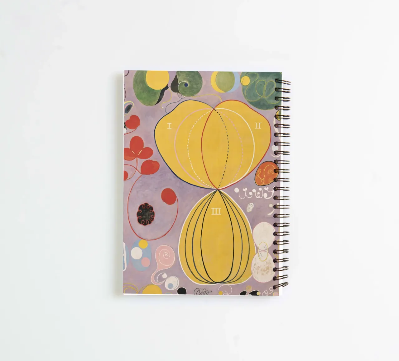 Hilma af Klint - The Ten Largest No. 7 Adulthood 1907 spiral notebook by 50 masterpieces