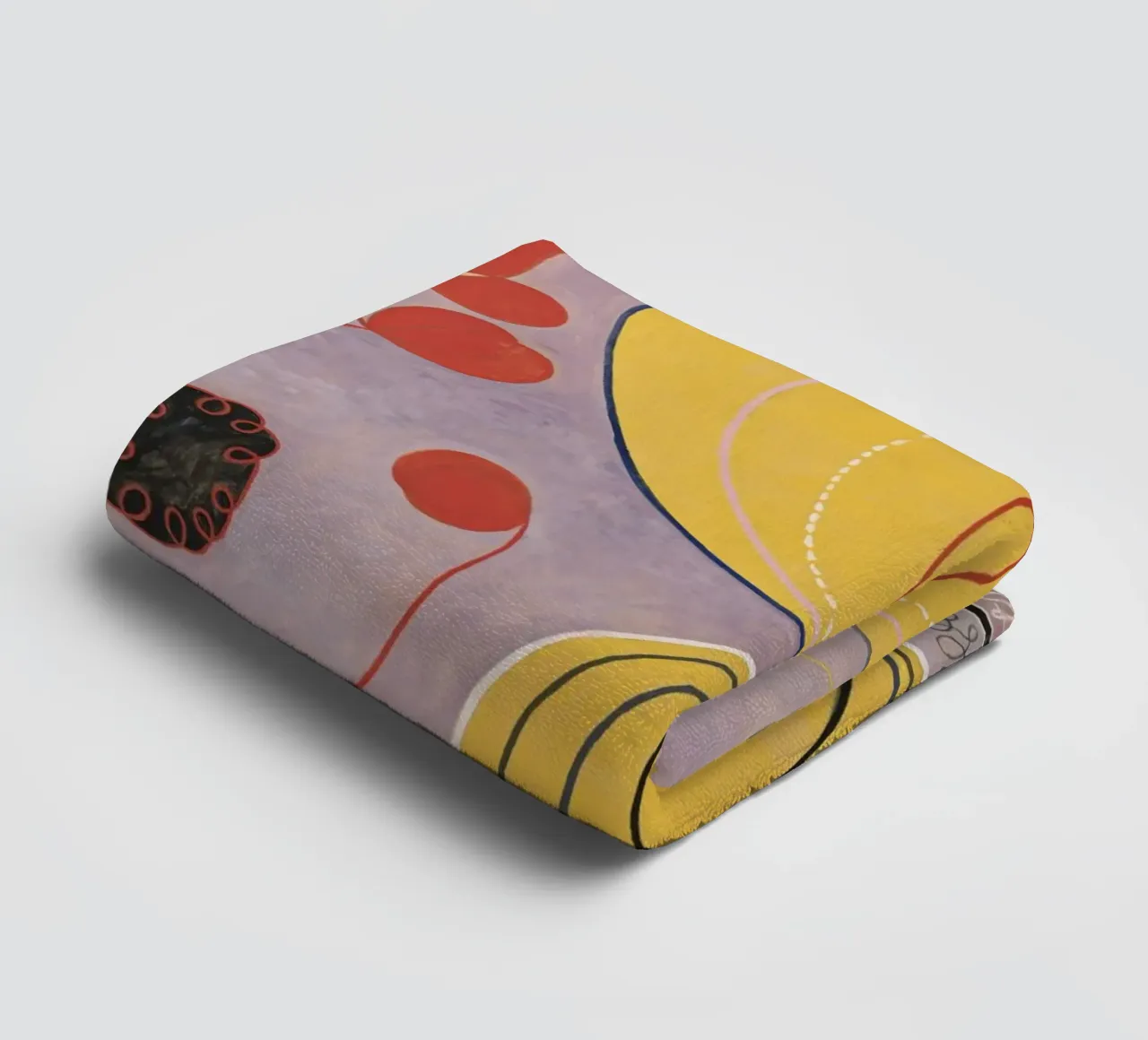 Hilma af Klint - The Ten Largest No. 7 Adulthood 1907 towel by 50 masterpieces