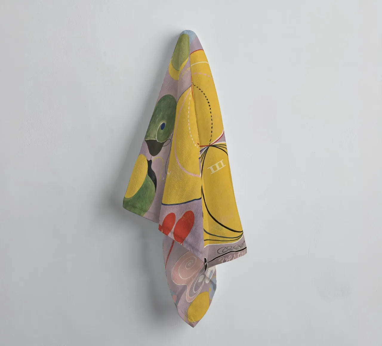 Hilma af Klint - The Ten Largest No. 7 Adulthood 1907 towel by 50 masterpieces