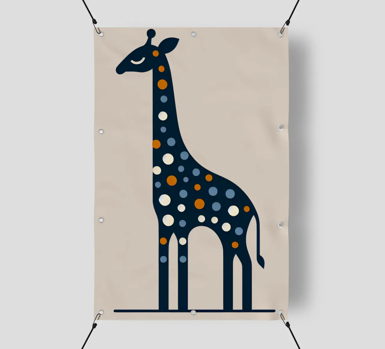 Giraffa telo in pvc da Digital Naive