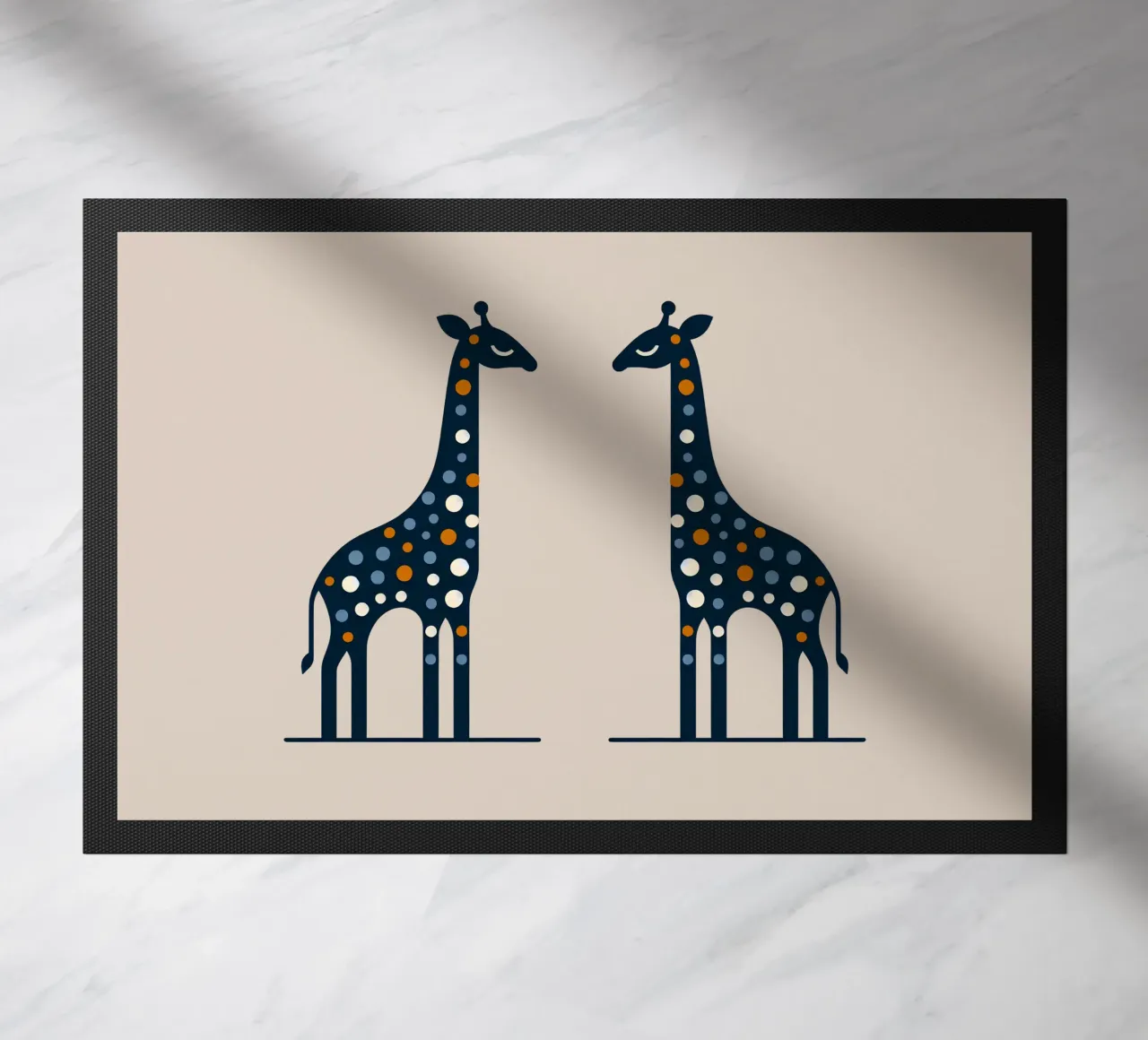 Giraffa zerbino da Digital Naive