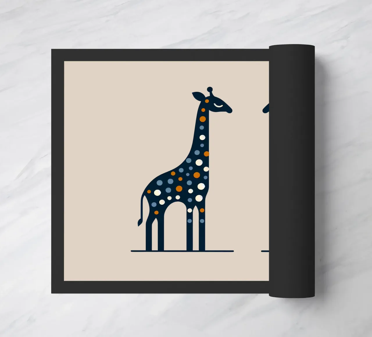Giraffa zerbino da Digital Naive