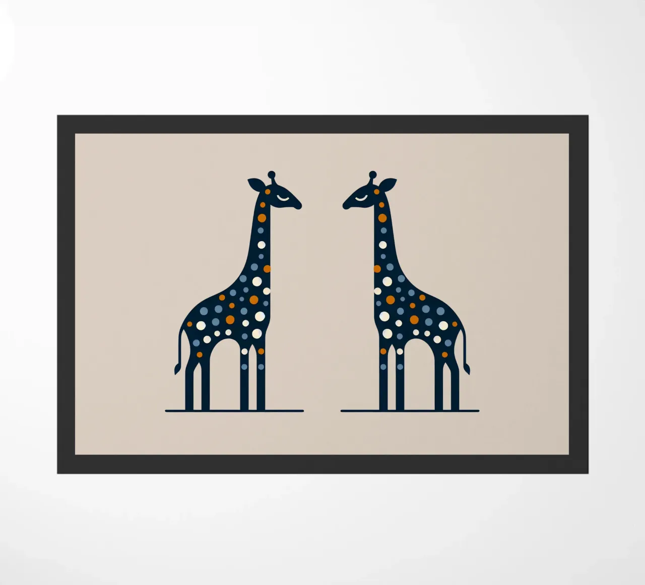 Giraffa zerbino da Digital Naive