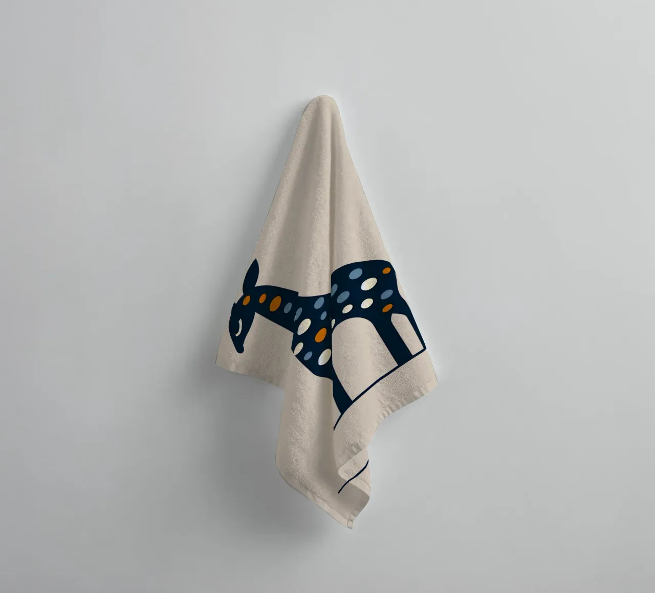 Giraffa asciugamano da bagno da Digital Naive