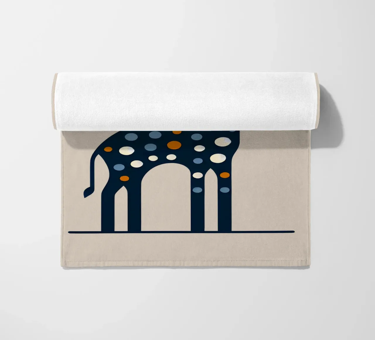 Giraffe telo mare da Digital Naive