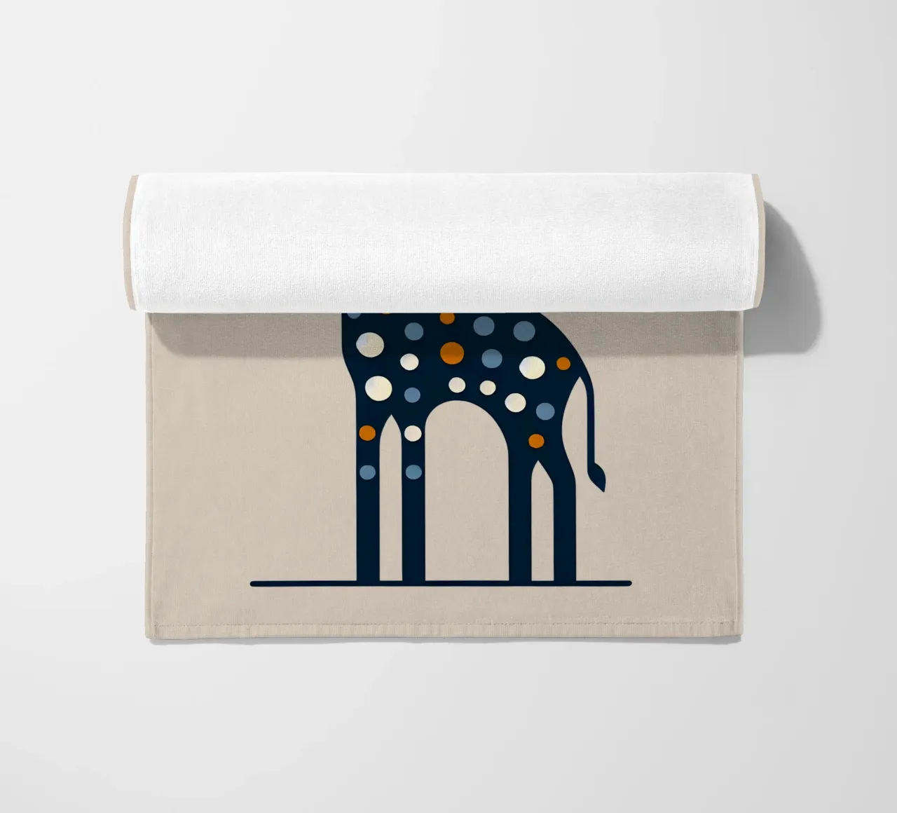 Giraffe telo mare da Digital Naive