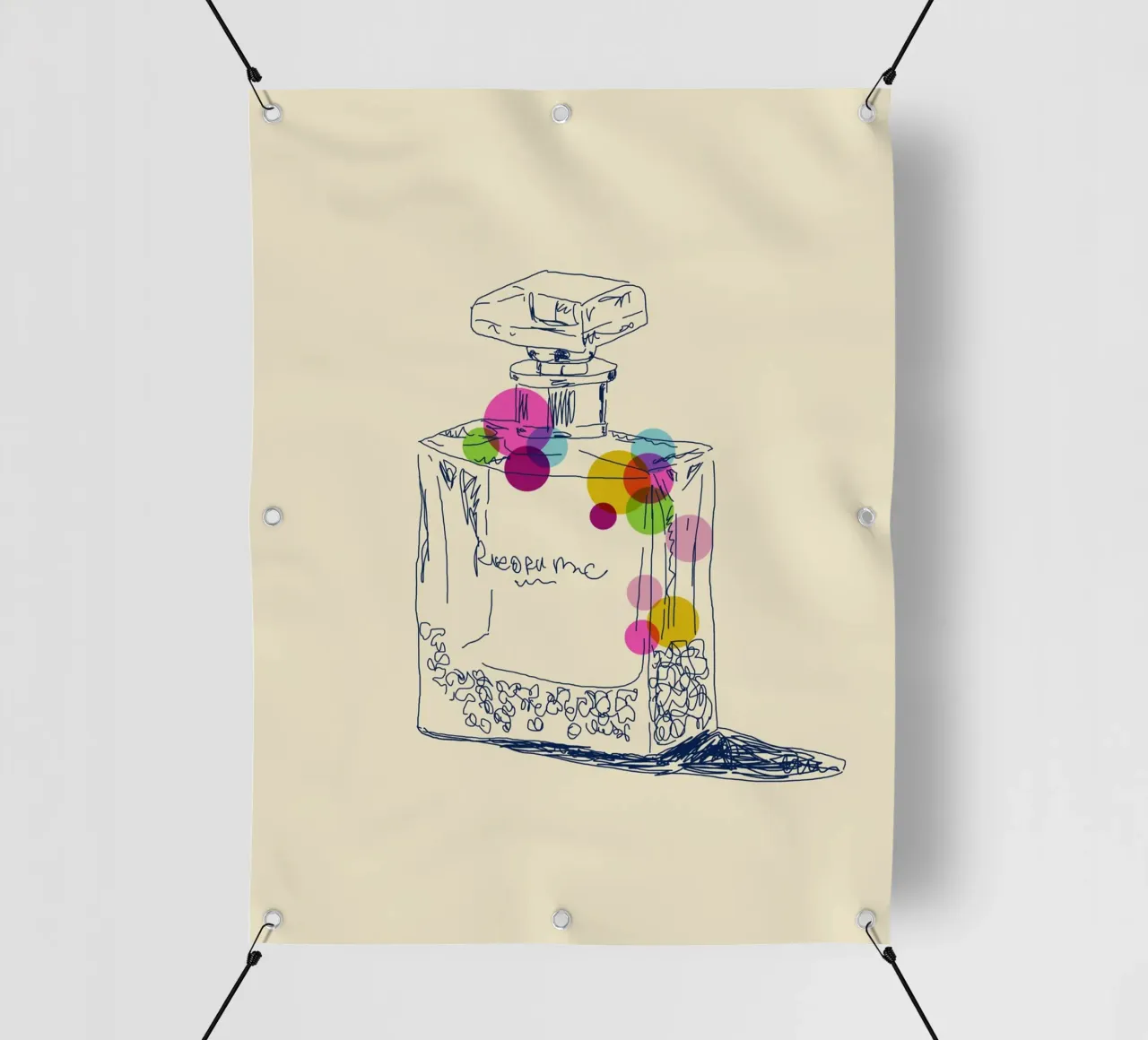 Fragrance in Line telo in pvc da Indigo Rain