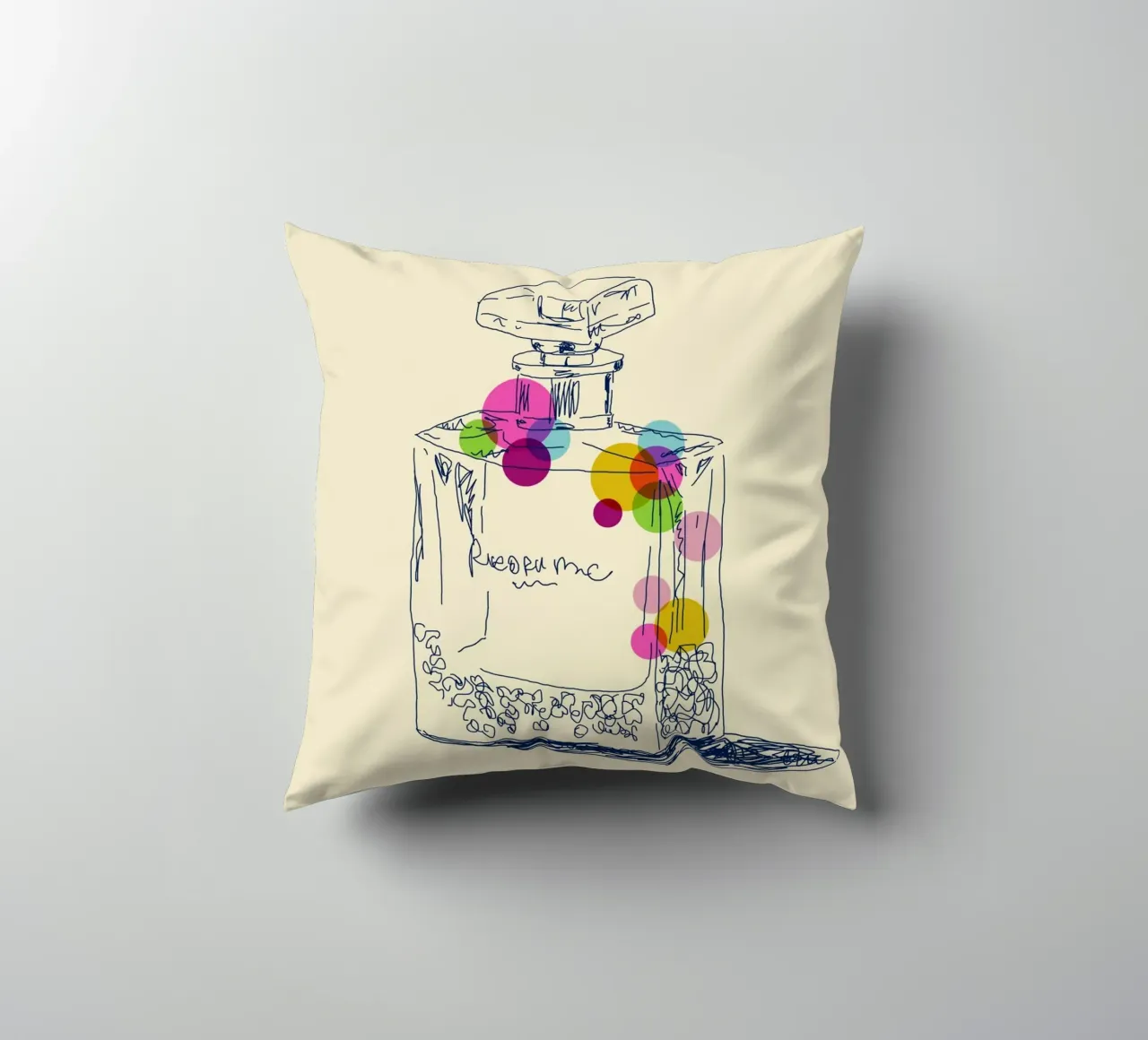 Fragrance in Line cuscino da Indigo Rain