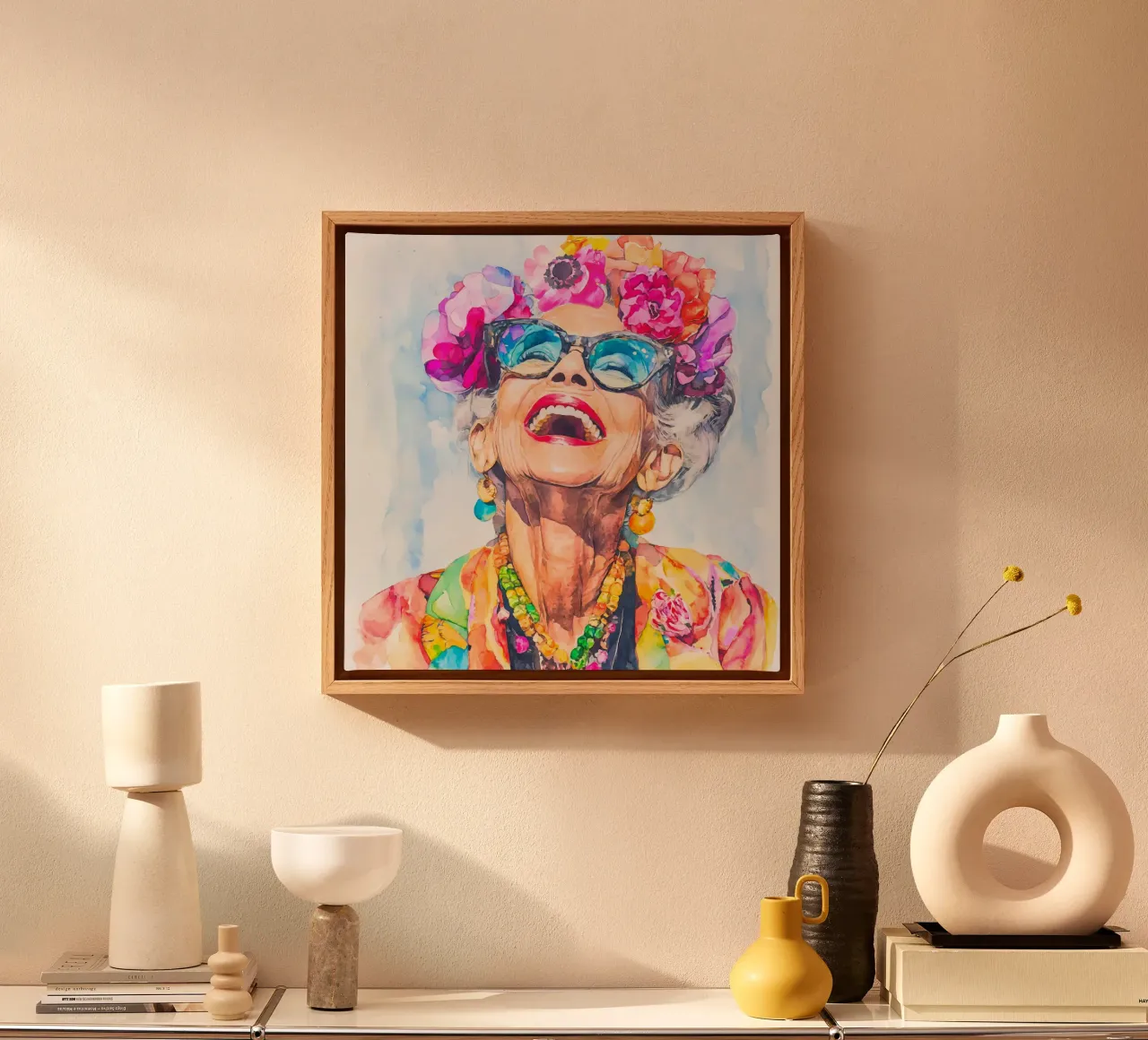 The Art Of Ageless Style canvas with Floater frame by Andrea Haase Modern Home