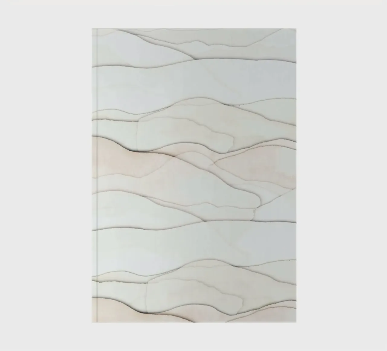 Paper Landscape 2 notebook by Monika Strigel
