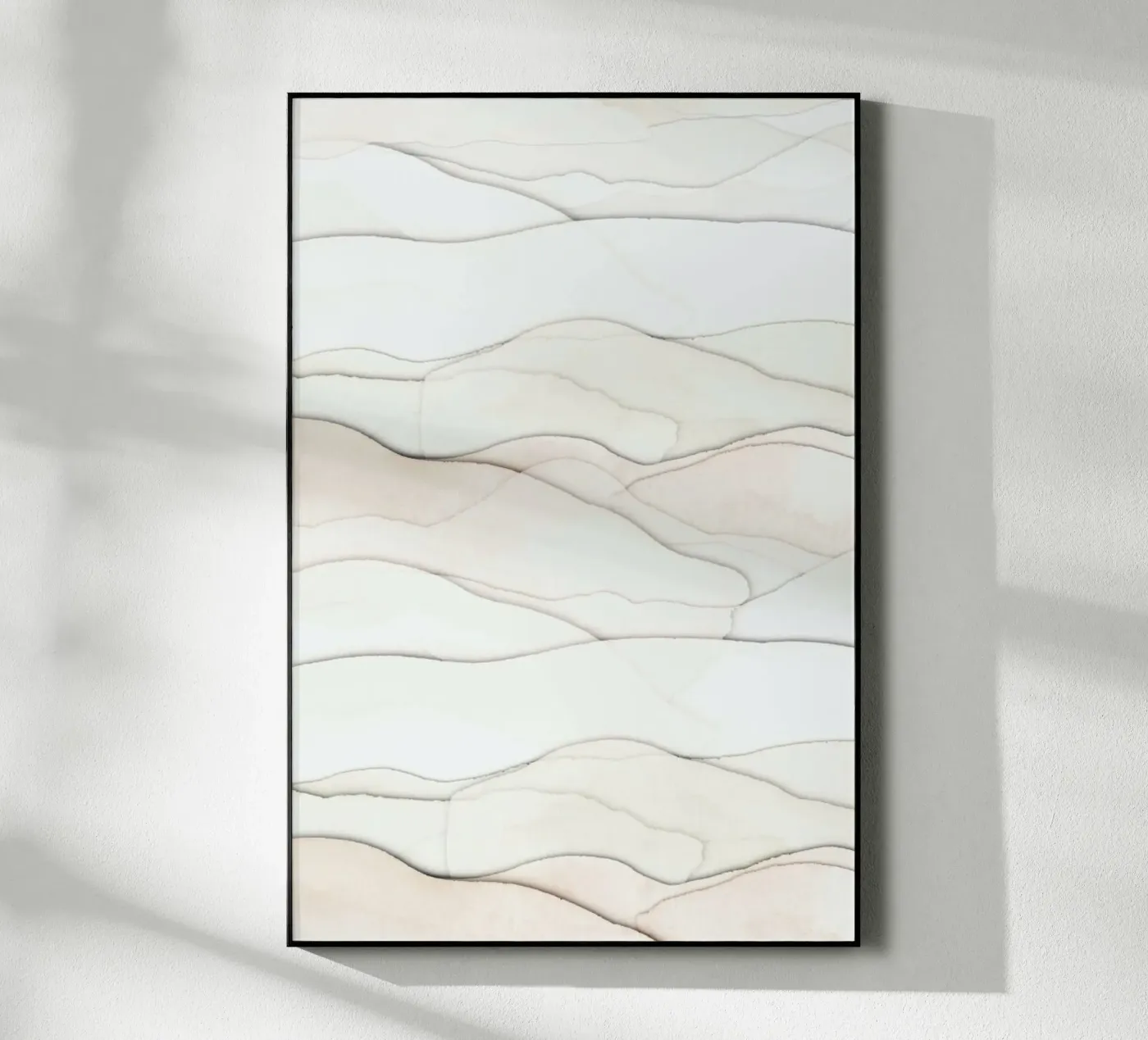 Paper Landscape 2 acryl van Monika Strigel
