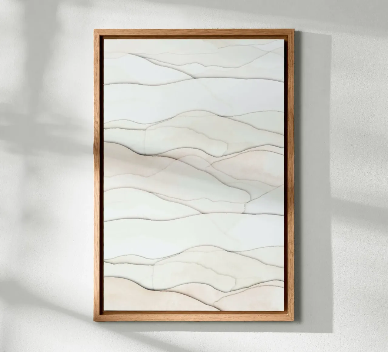 Paper Landscape 2 canvas by Monika Strigel