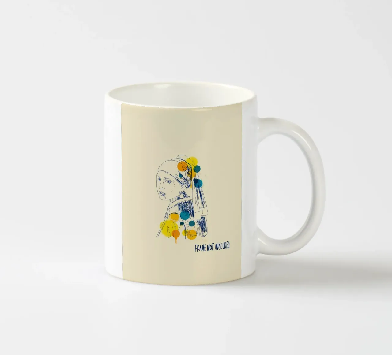Baroque Pop tazza in ceramica da Indigo Rain