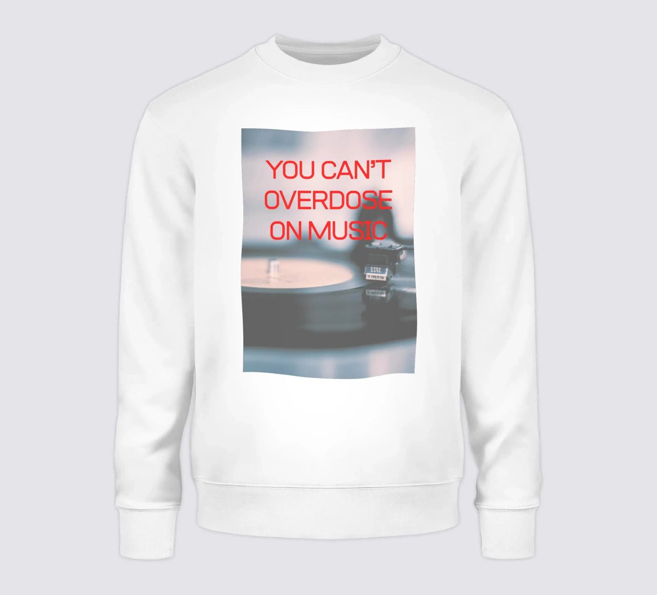YOU CAN‘T OVERDOSE ON MUSIC felpa da Einfach Uebel