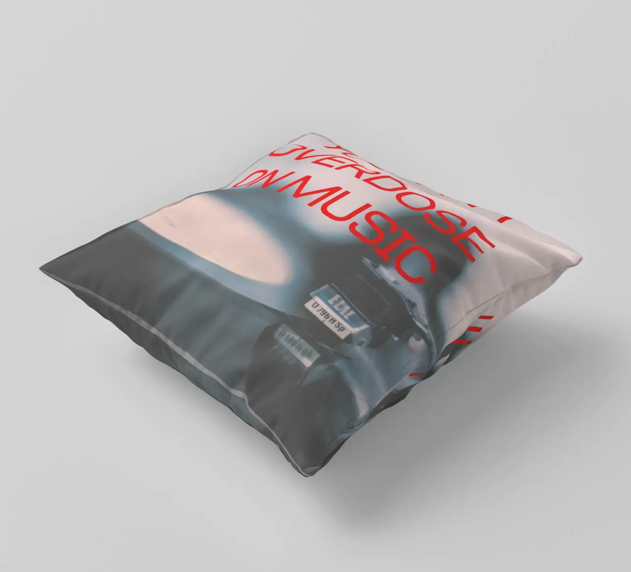 YOU CAN‘T OVERDOSE ON MUSIC cuscino da Einfach Uebel