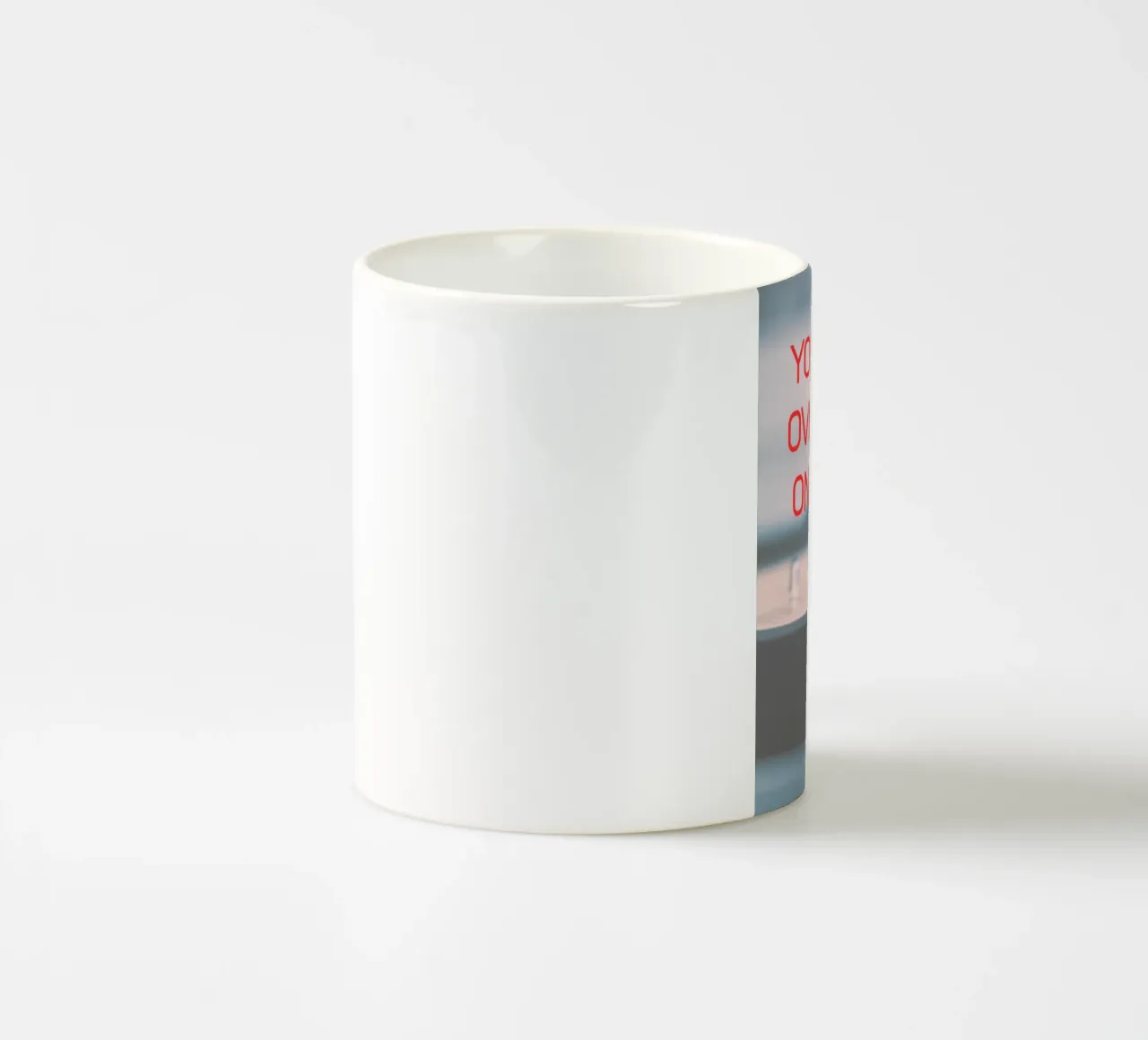 YOU CAN‘T OVERDOSE ON MUSIC tazza in ceramica da Einfach Uebel