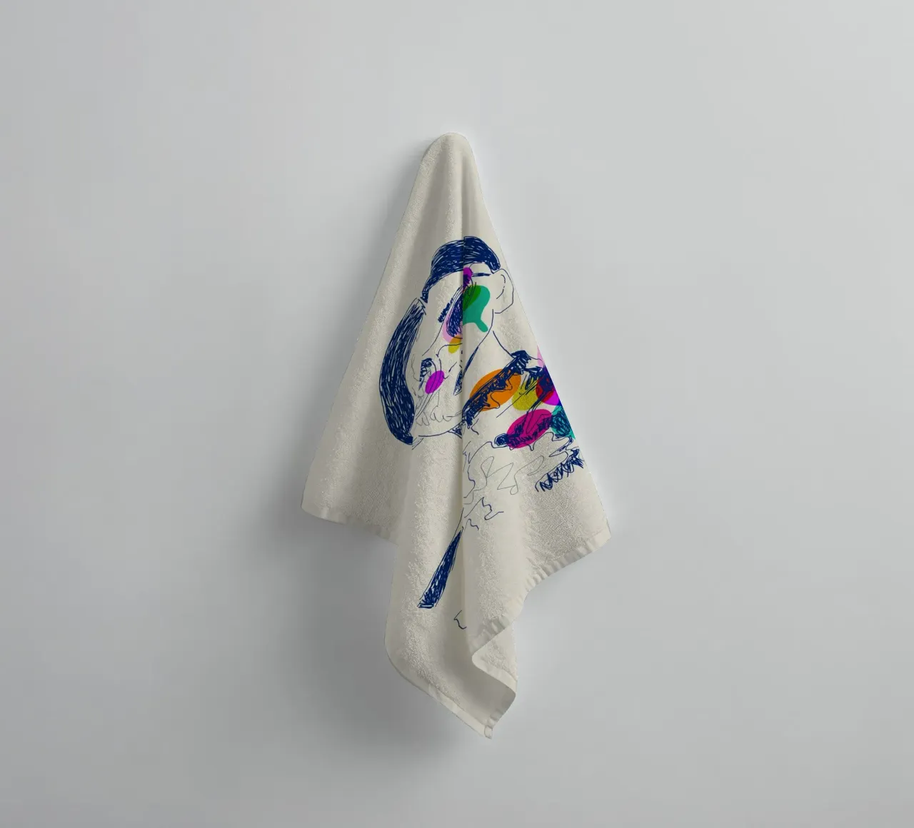 Retro Chic asciugamano da bagno da Indigo Rain