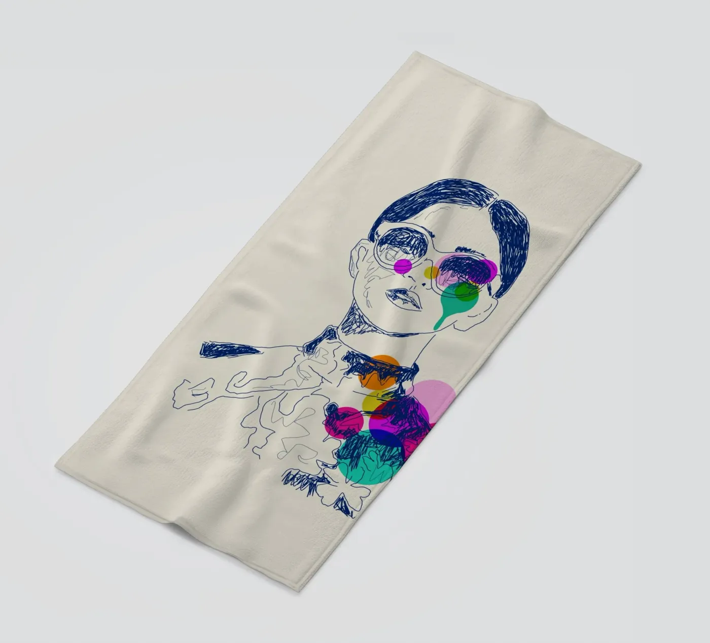 Retro Chic telo mare da Indigo Rain