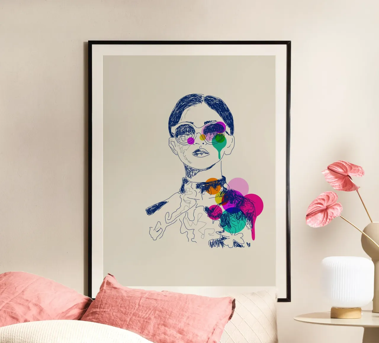 Retro Chic poster da Indigo Rain