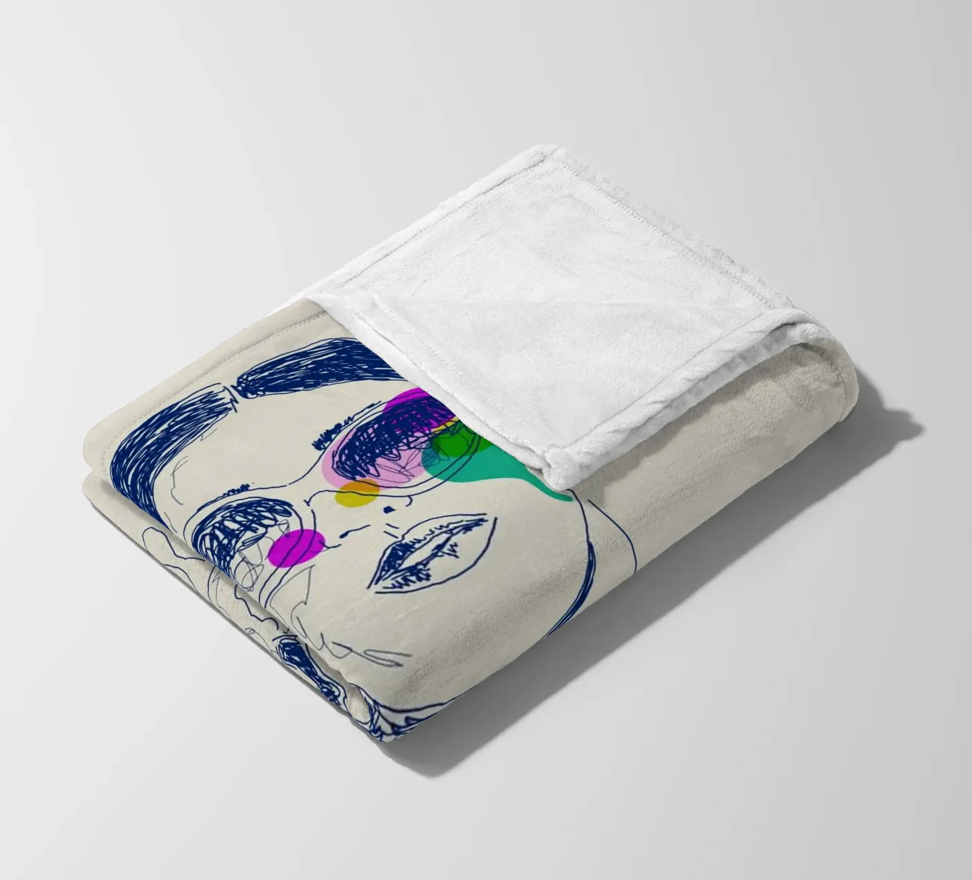 Retro Chic Fleecedecke von Indigo Rain