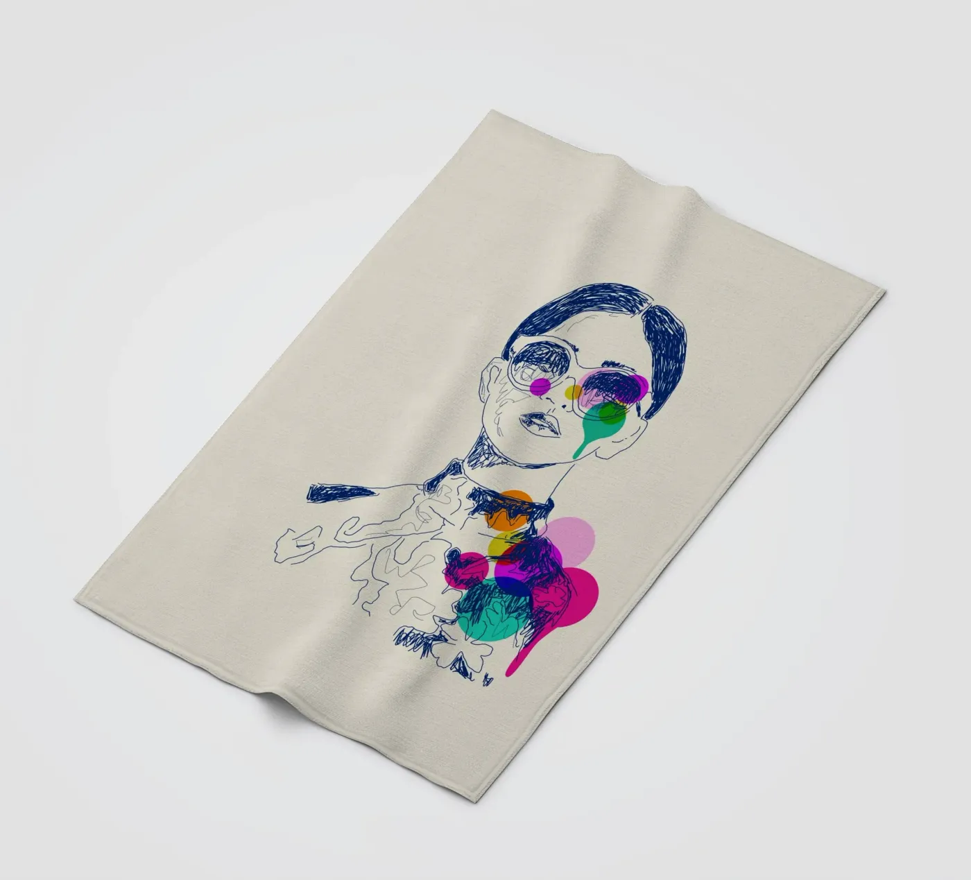 Retro Chic fleecedeken van Indigo Rain