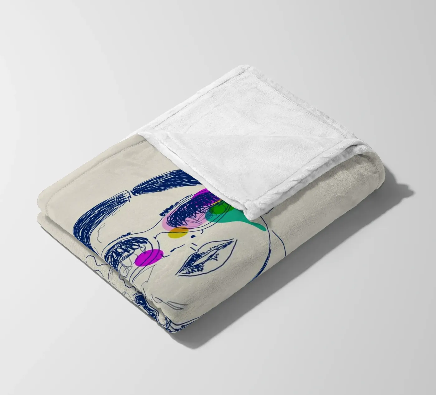 Retro Chic Fleecedecke von Indigo Rain