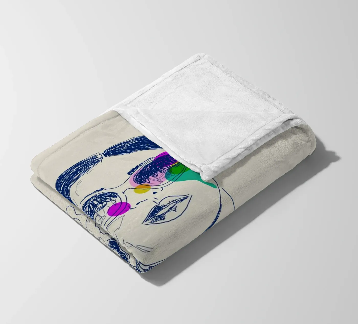 Retro Chic Fleecedecke von Indigo Rain