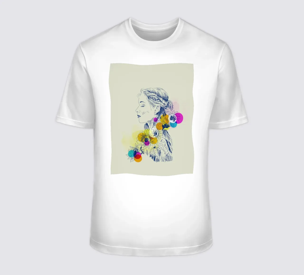 Sunflower Serenity t-shirt da Indigo Rain