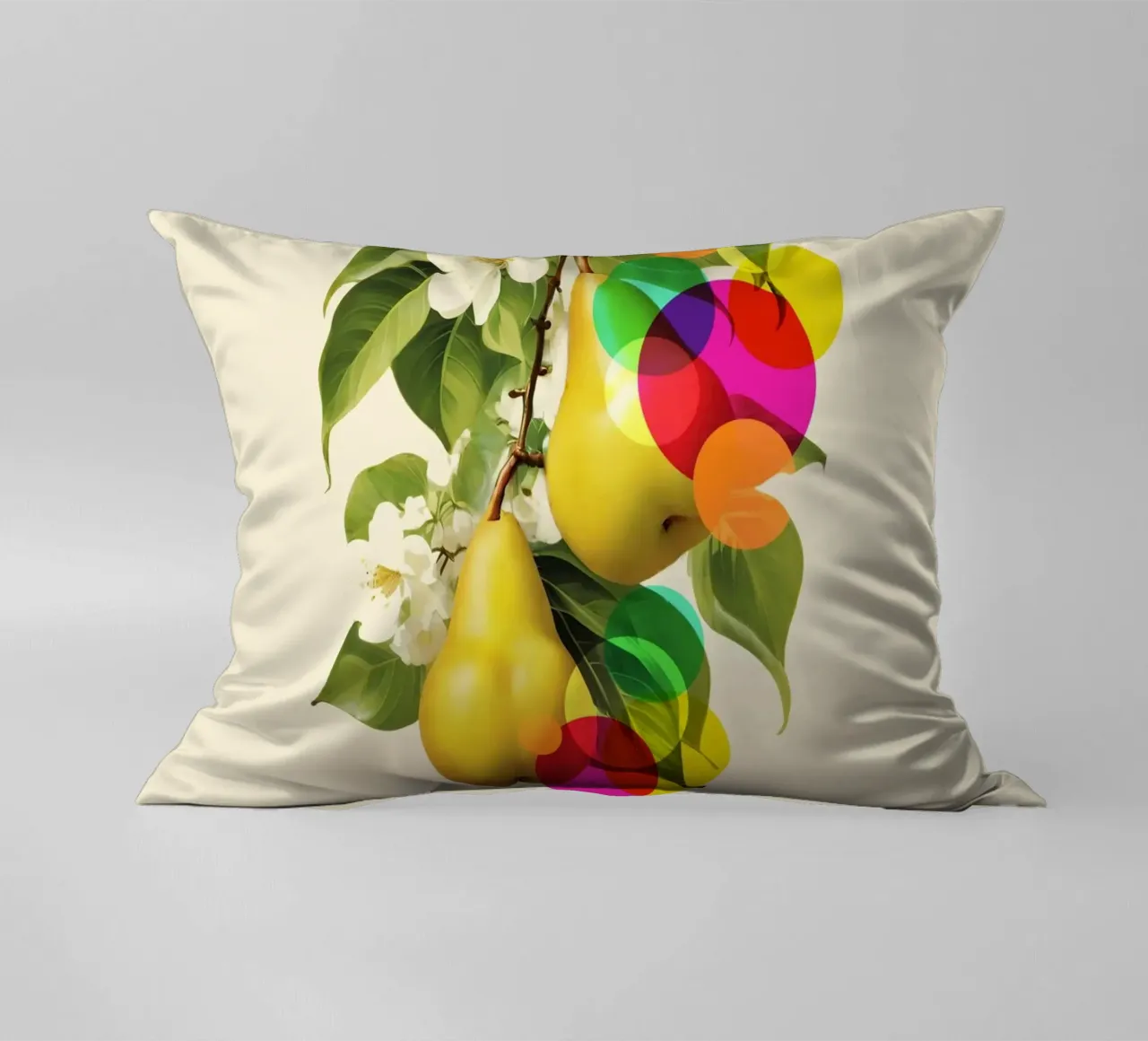 Modern Pear Art cuscino da Indigo Rain