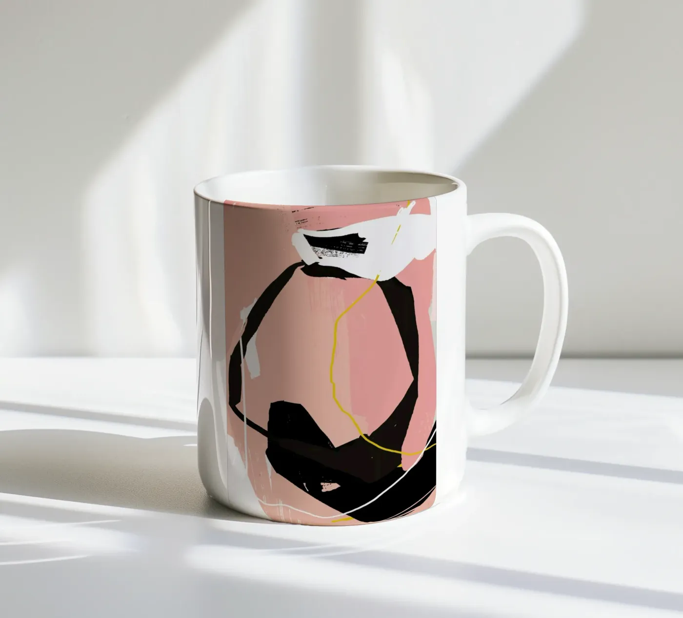 Cyclical Studies ceramic mug by Jilli Darling Art