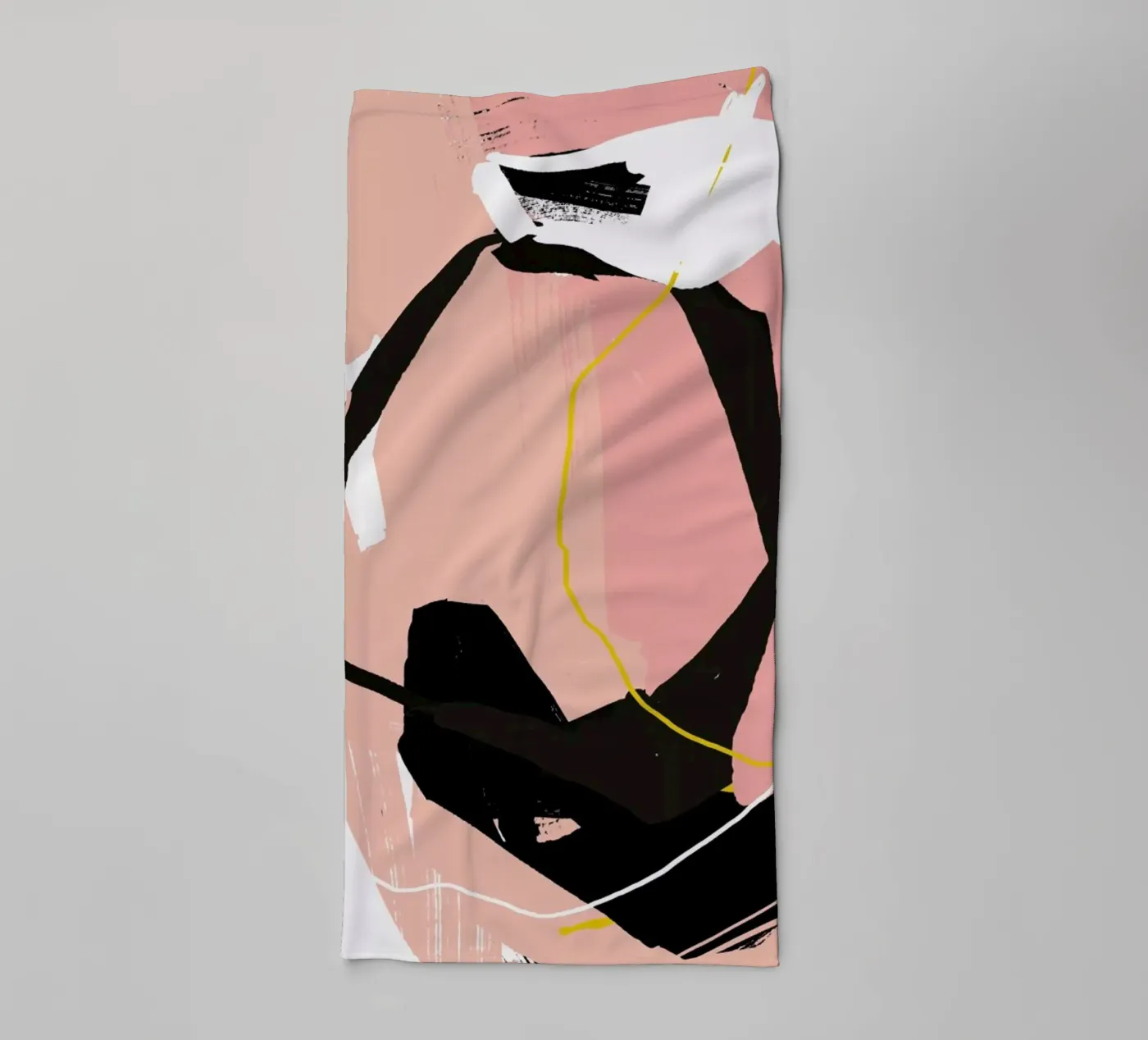 Cyclical Studies towel by Jilli Darling Art