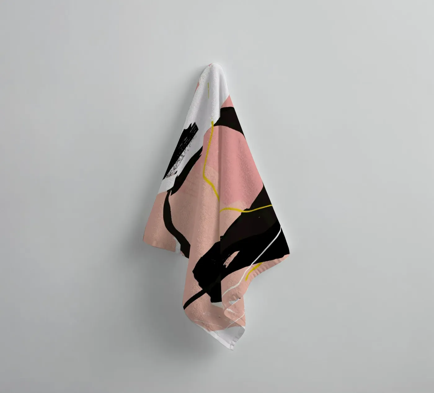 Cyclical Studies towel by Jilli Darling Art