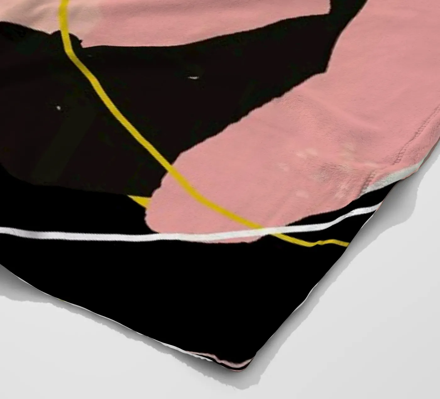 Cyclical Studies plaid polaire de Jilli Darling Art