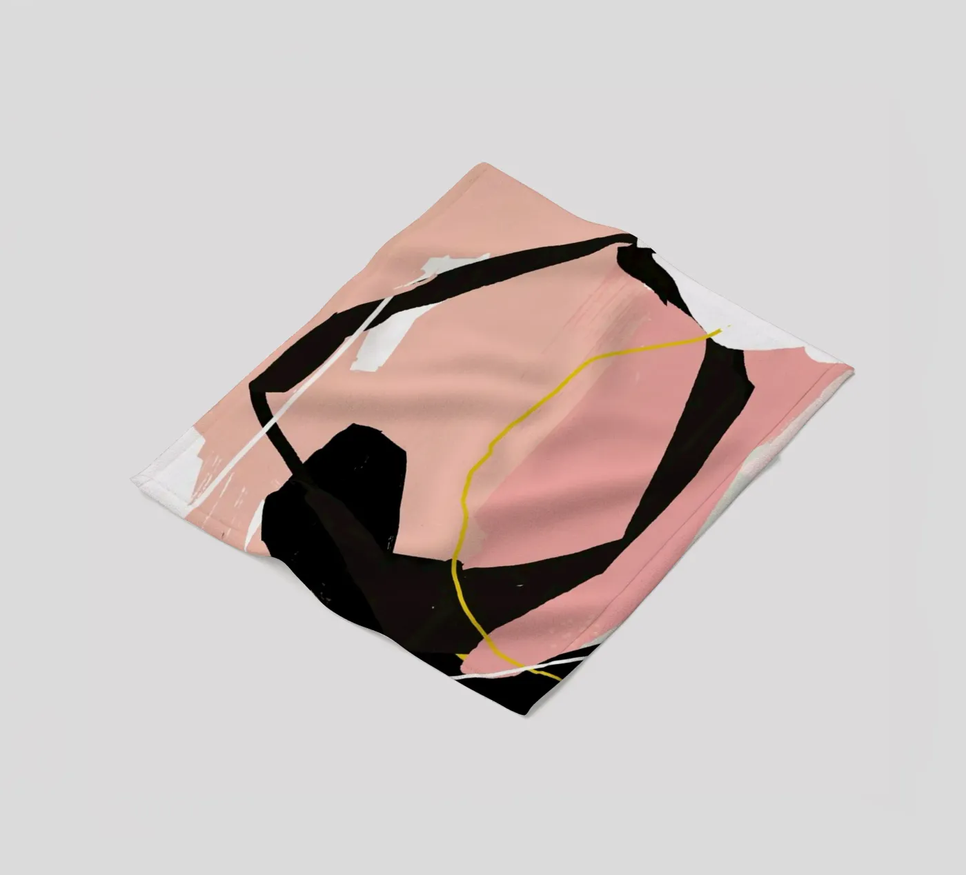 Cyclical Studies plaid polaire de Jilli Darling Art