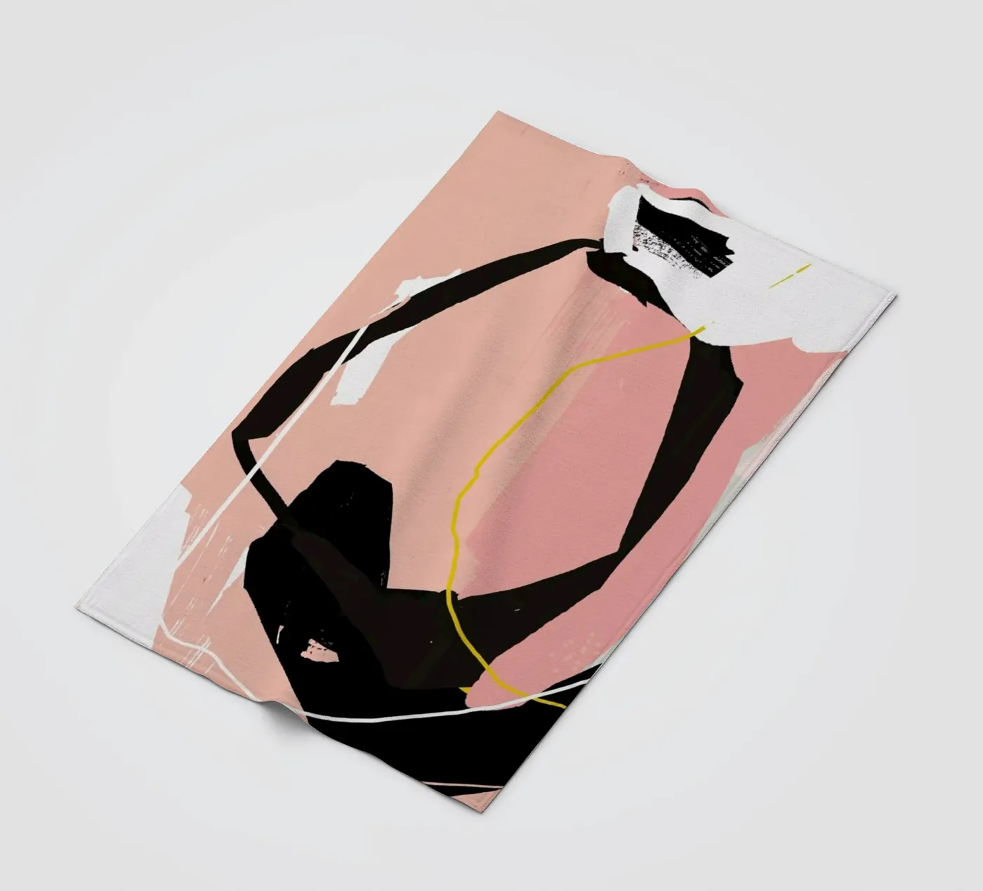 Cyclical Studies plaid polaire de Jilli Darling Art