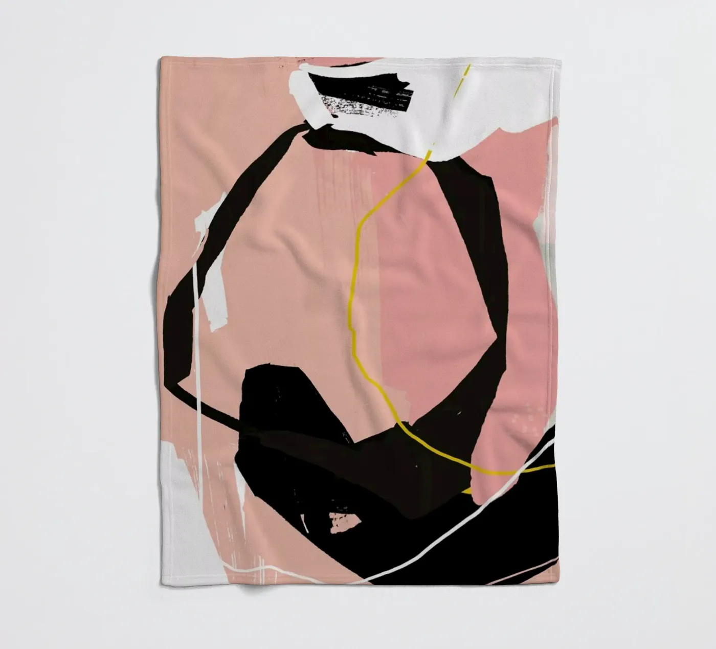 Cyclical Studies plaid polaire de Jilli Darling Art