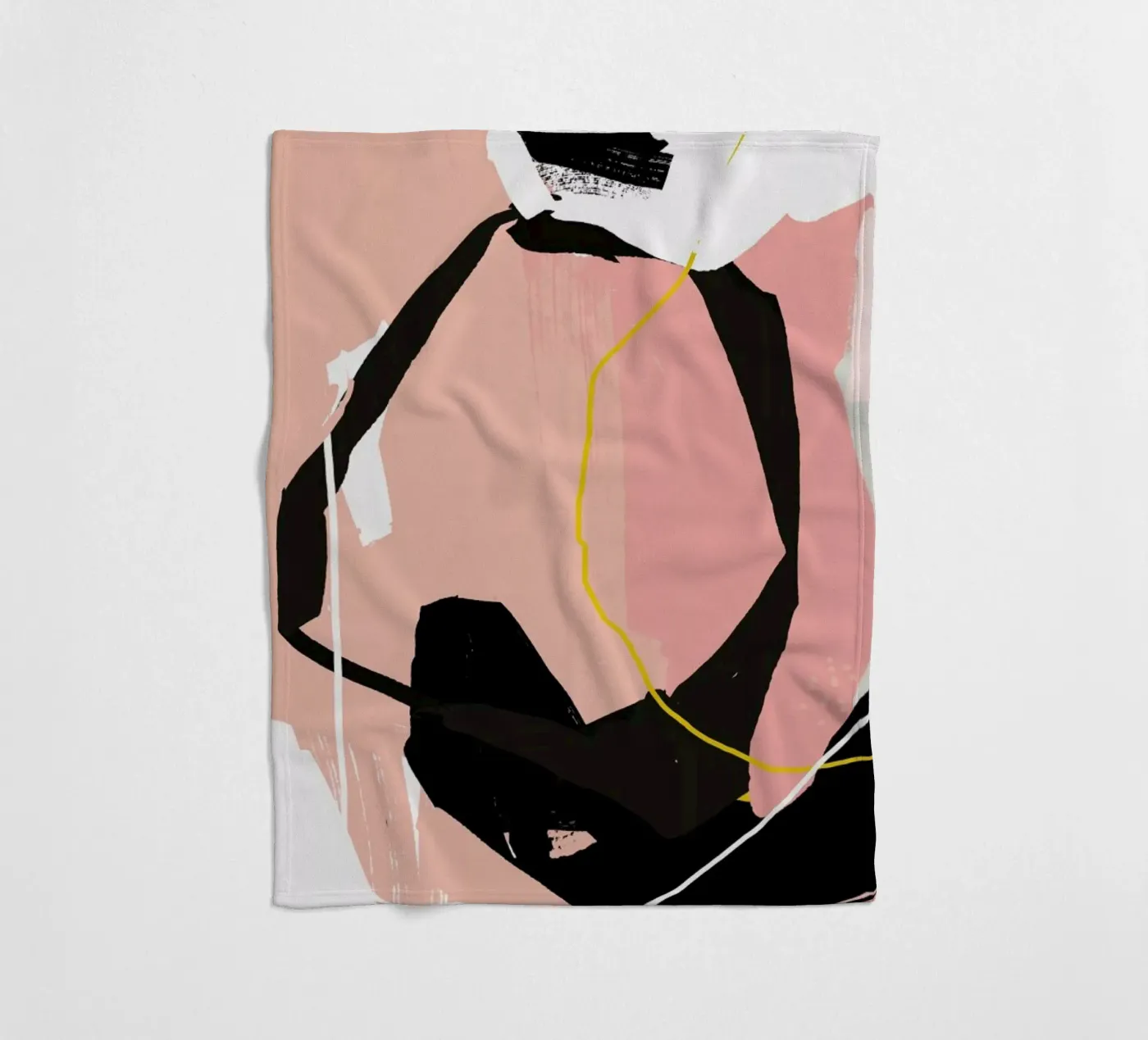 Cyclical Studies plaid polaire de Jilli Darling Art