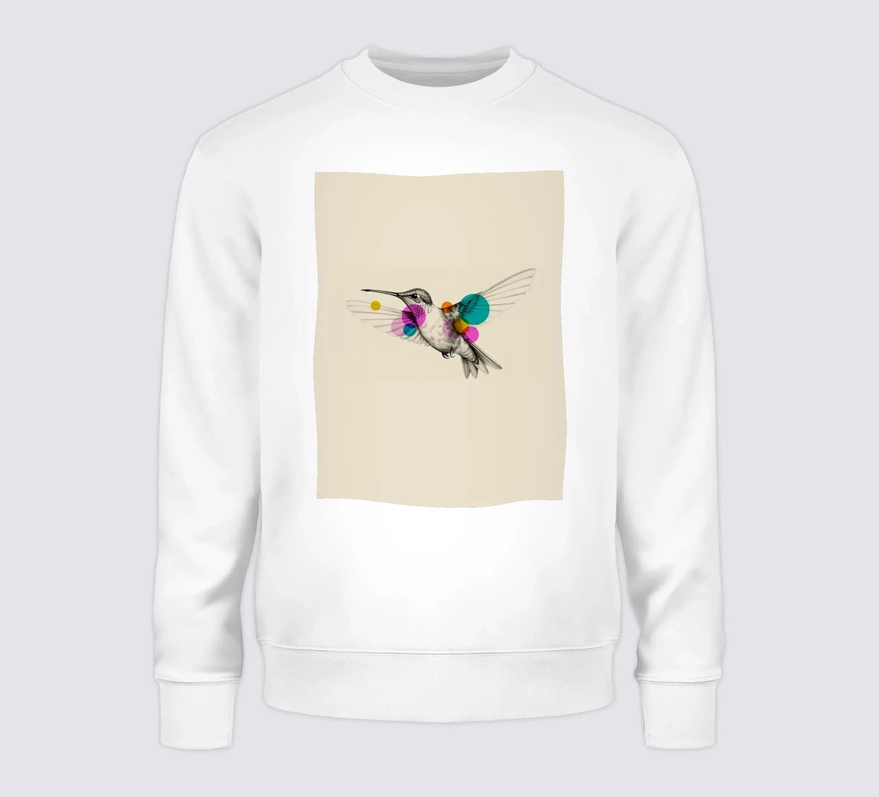 Hummingbird Art felpa da Indigo Rain