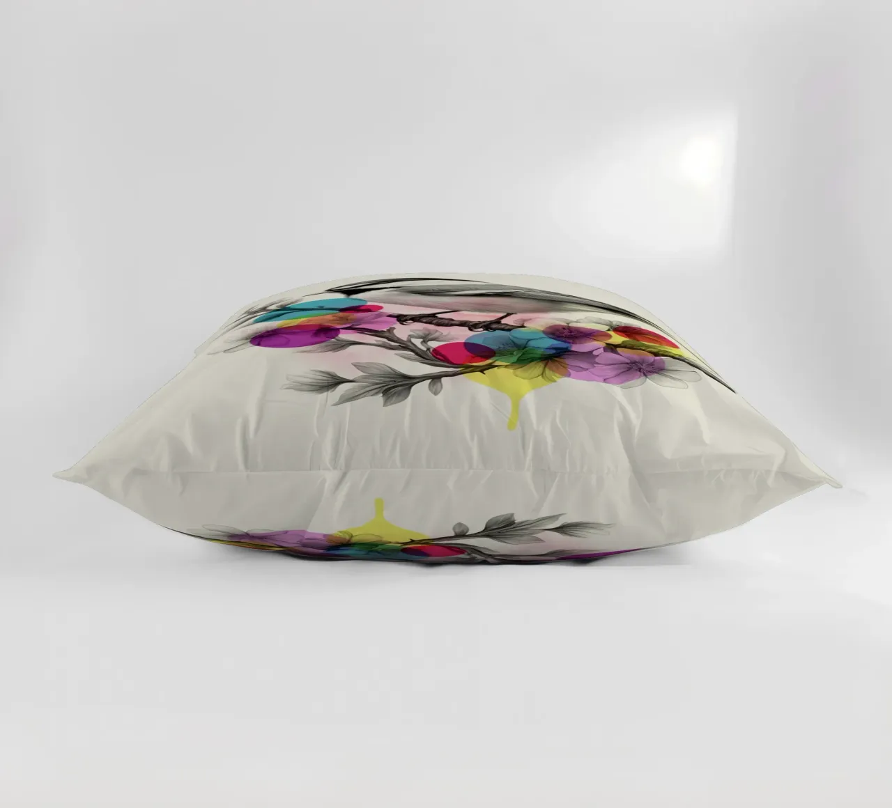 Bird on Twig Art cuscino da Indigo Rain