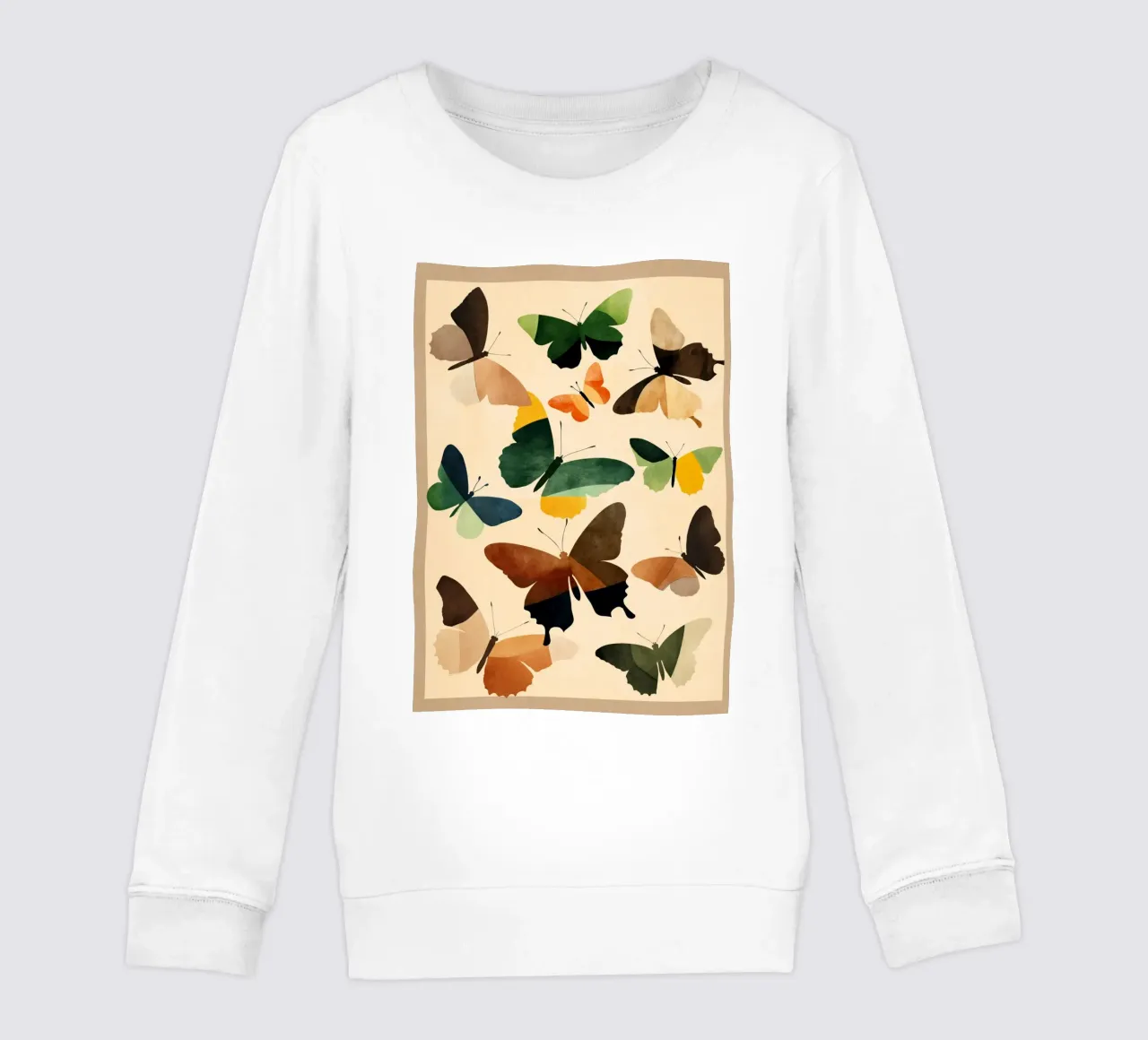 Beautiful Butterflies 2 felpa bambino da Nadjaa