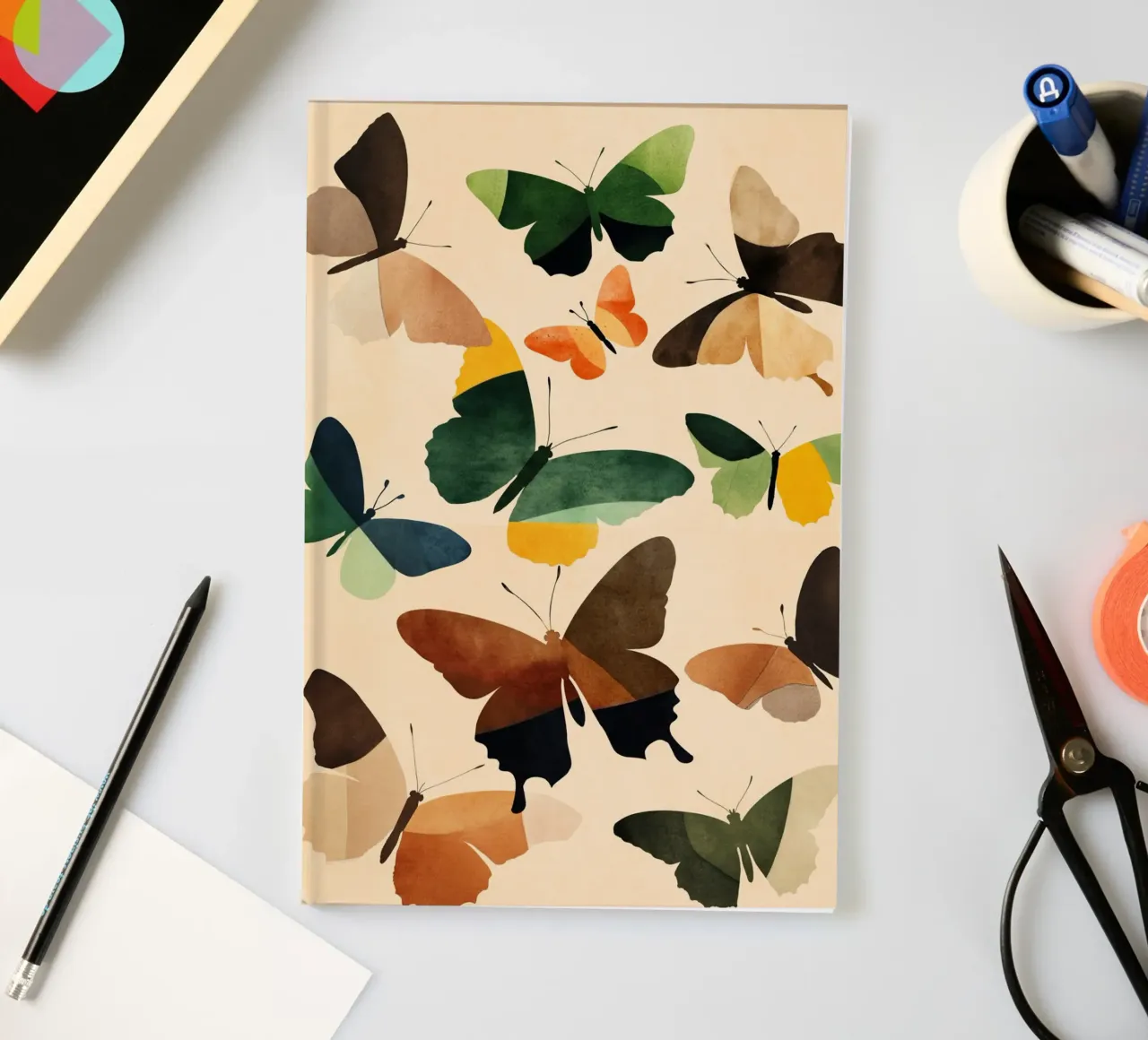 Beautiful Butterflies 2 notebook by Nadjaa