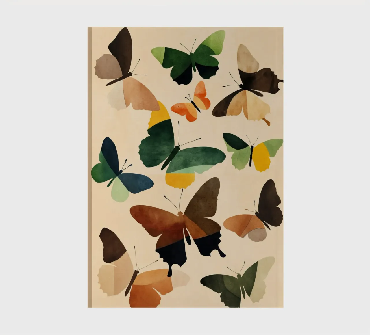 Beautiful Butterflies 2 notebook by Nadjaa