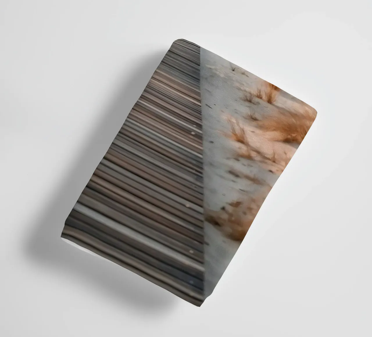 Seaside Silence – Dune Walk Art towel by BLICKPUNKT