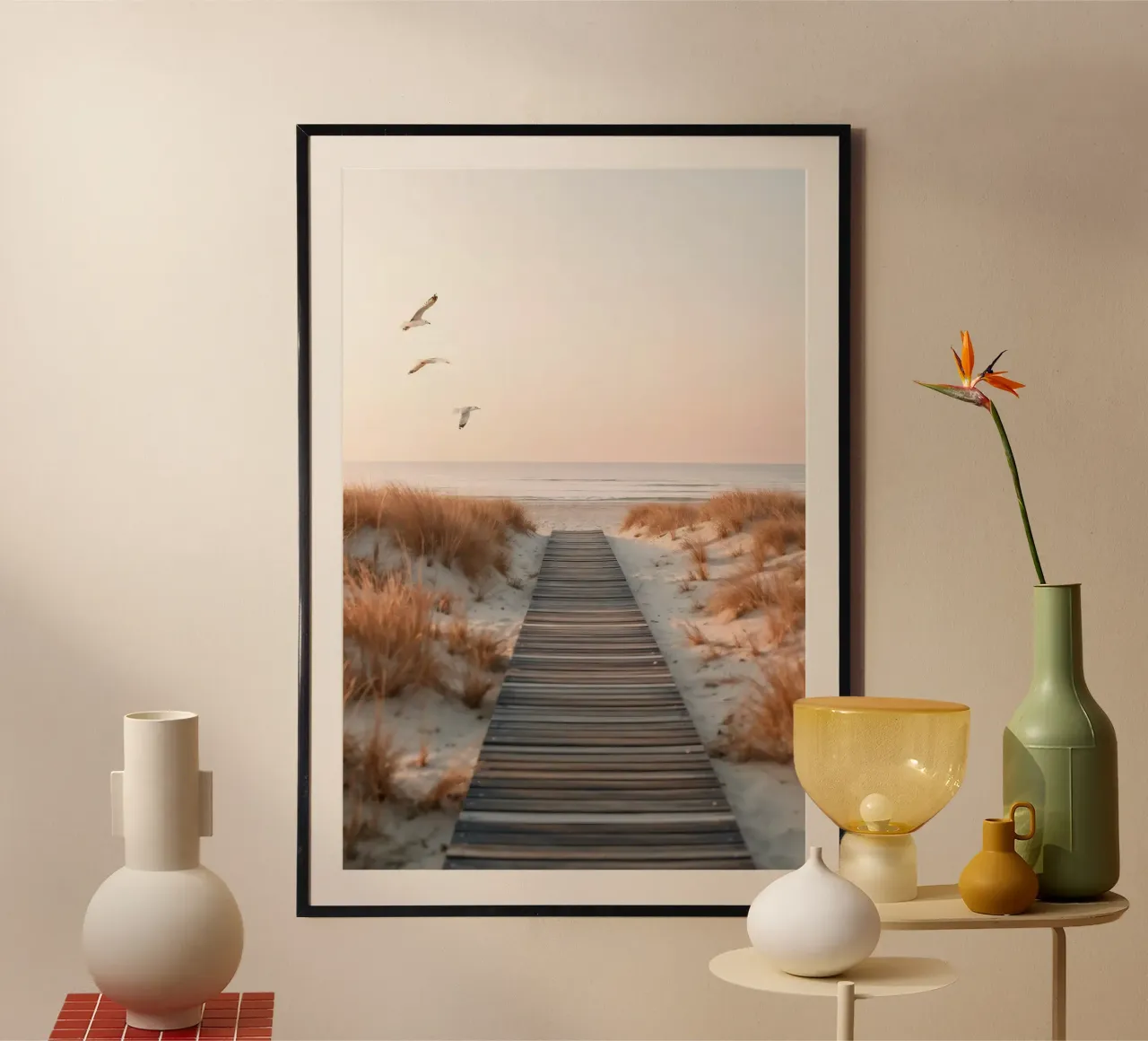 Seaside Silence - Arte en el Paseo de las Dunas hahnemühle de BLICKPUNKT