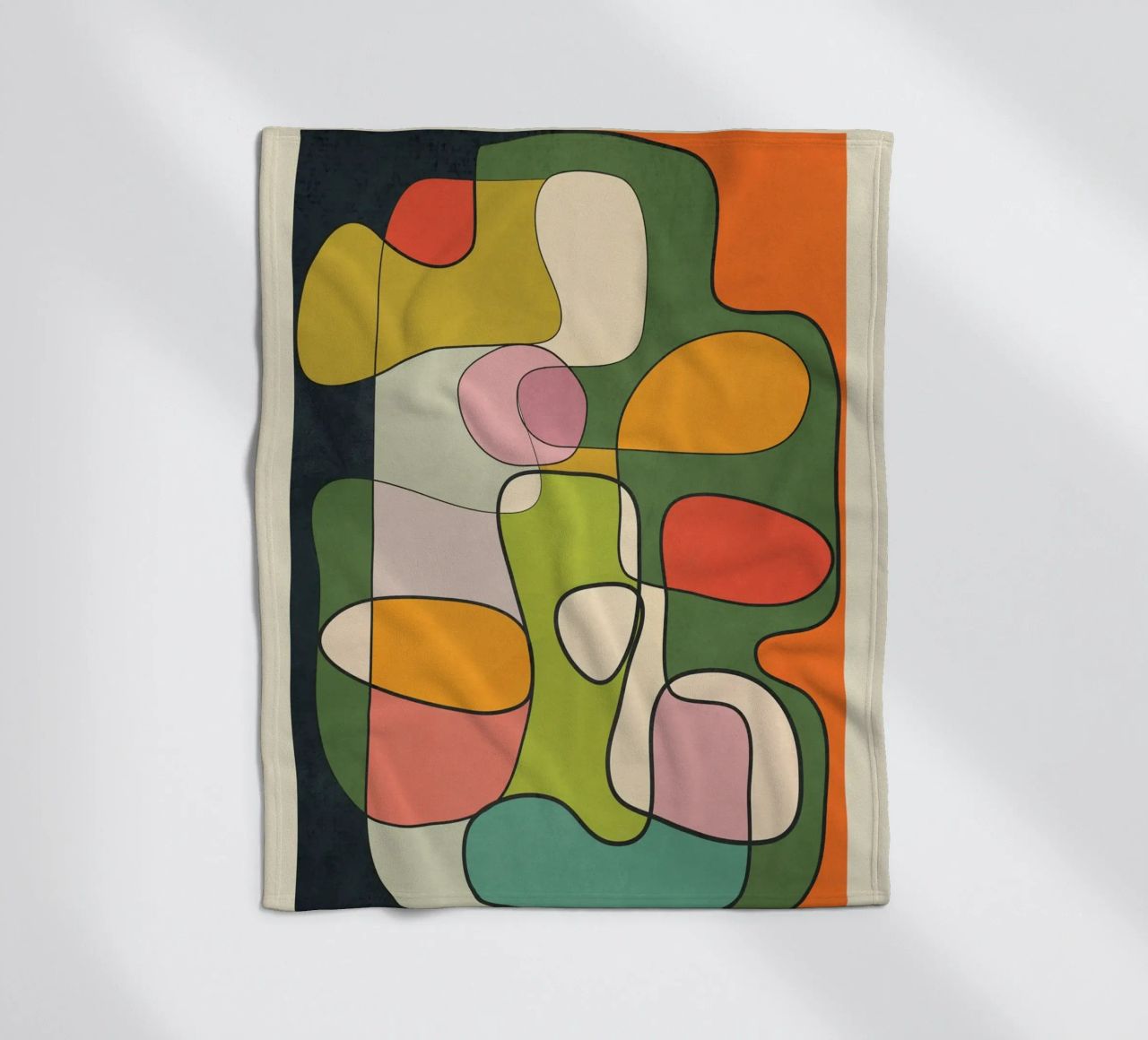 Abstract Line 1 coperta in pile da cityart