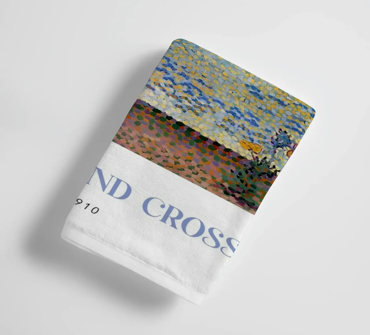 Henri-Edmond Croce Pointillist Bathers Wall Art asciugamano da bagno da NorwesClub