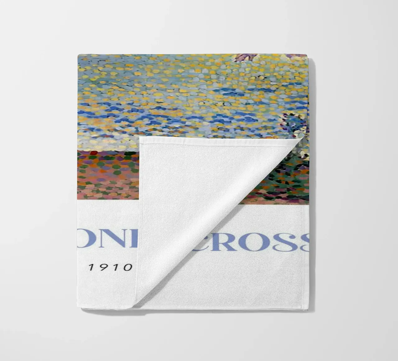 Henri-Edmond Croce Pointillist Bathers Wall Art telo mare da NorwesClub